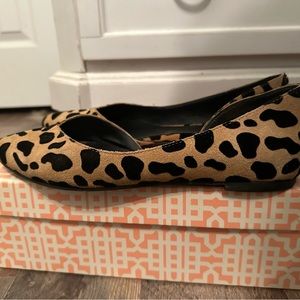 Gianni Bini 8.5 cheetah flats